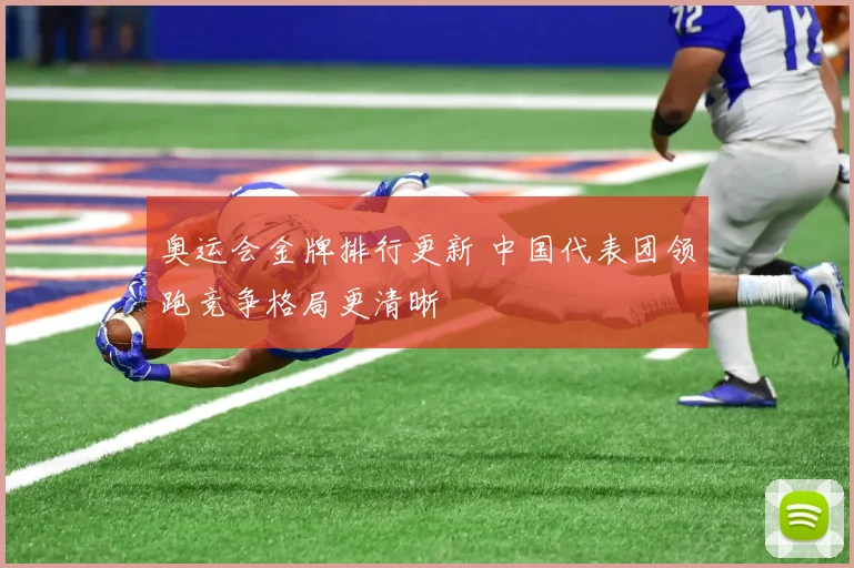 奥运会金牌排行更新 中国代表团领跑竞争格局更清晰